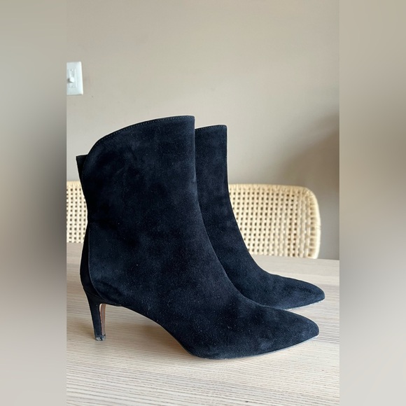 SAM EDELMAN Suede Kitten Bootie - Picture 1 of 6